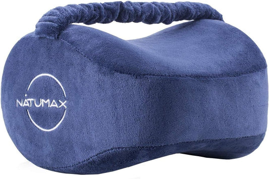 Knee Pillow for Side Sleepers - Sciatica Pain Relief - Back Pain, Leg Pain, Pregnancy, Hip and Joint Pain Memory Foam Leg Pillow (Pillow+Sleep Mask and Ear Plugs)